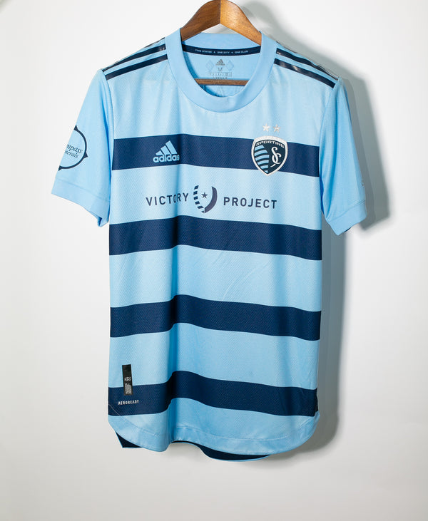 Sporting KC 2021 Rad Player Issue Home Kit (M)