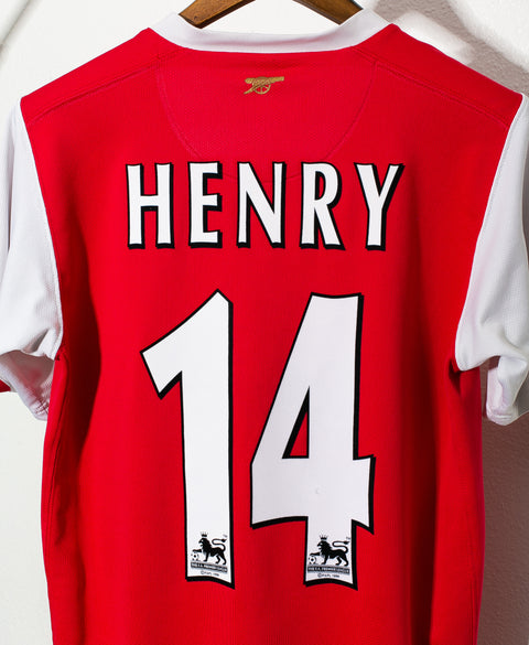 Arsenal 2006-07 Henry Home Kit (S)