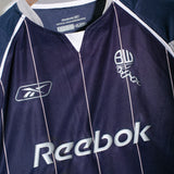 Bolton 2005-06 Nakata Long Sleeve Away Kit (S)