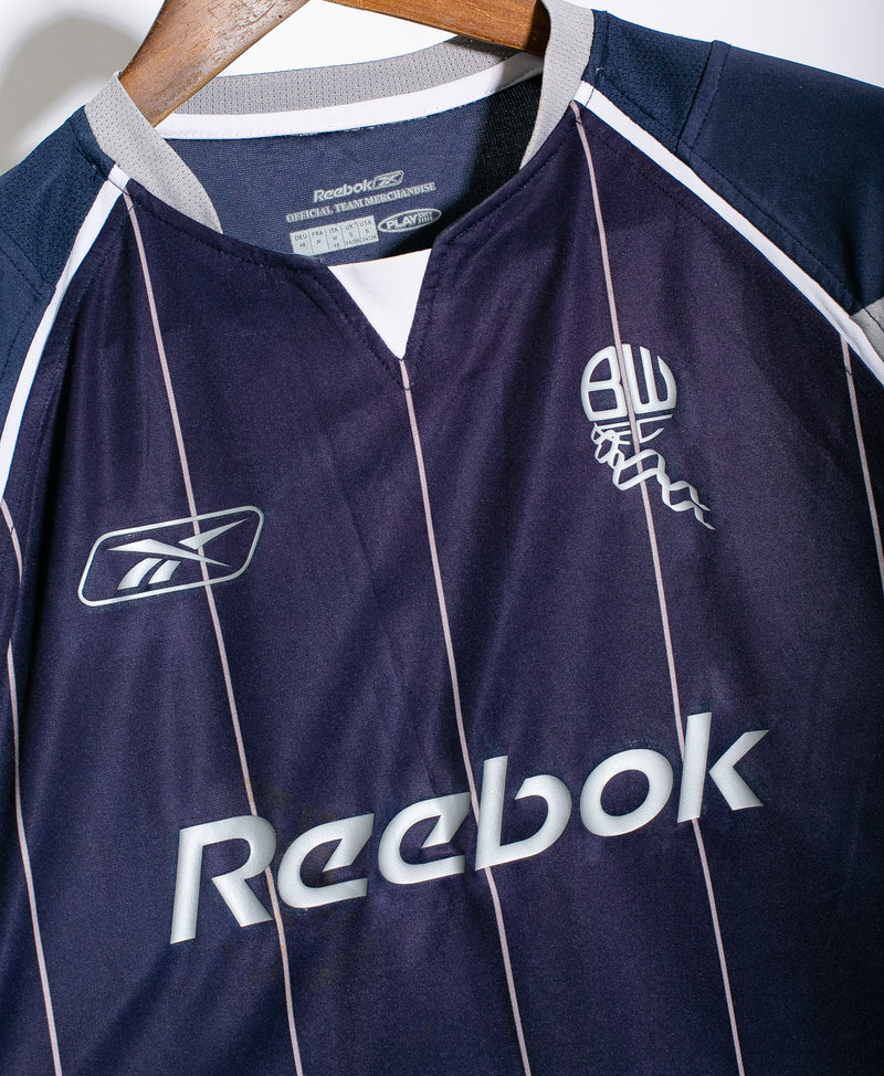 Bolton 2005-06 Nakata Long Sleeve Away Kit (S)