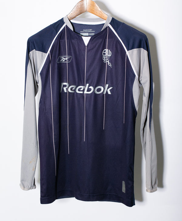 Bolton 2005-06 Nakata Long Sleeve Away Kit (S)