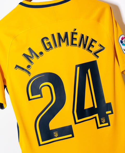 Atletico Madrid 2017-18 J. M. Gimenez Away Kit (M)