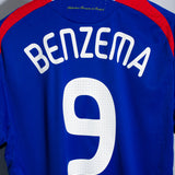 France 2008 Benzema Home Kit (L)