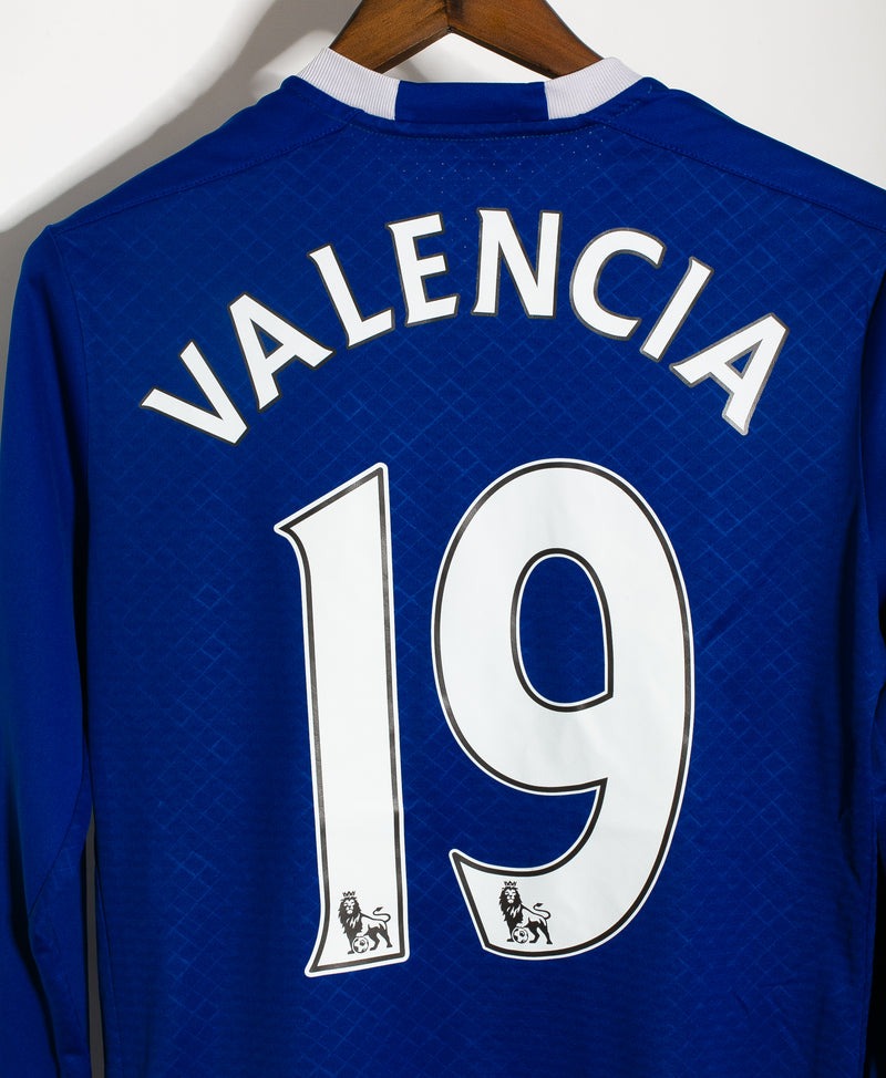 Everton 2016-17 Valencia Long Sleeve Home Kit (M)