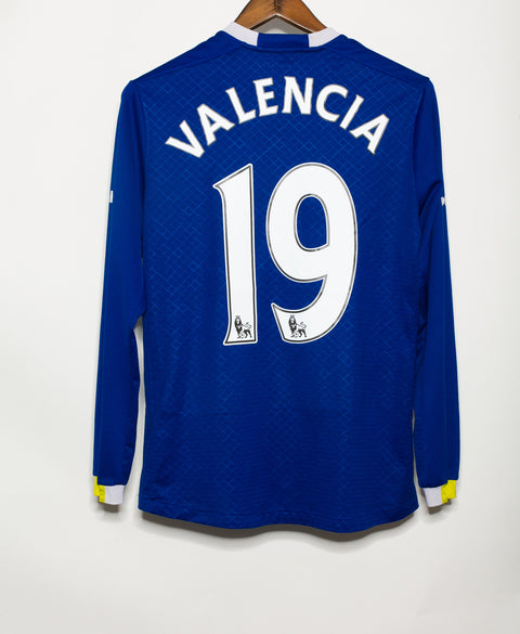 Everton 2016-17 Valencia Long Sleeve Home Kit (M)