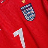 England 2004 Beckham Away Kit (L)