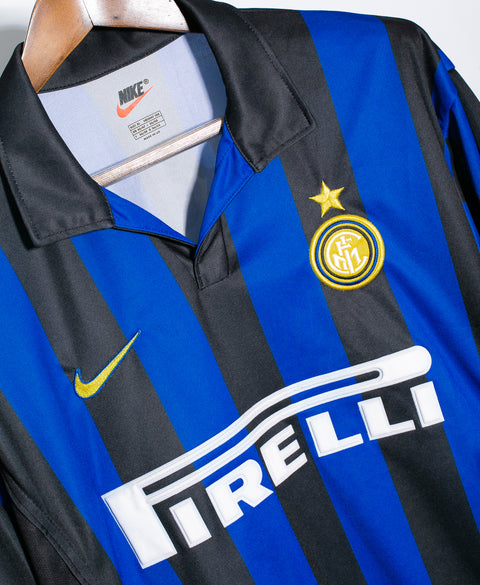 Inter Milan 1998-99 Bergomi Home Kit (XL)