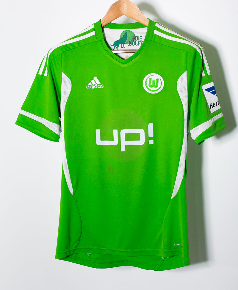 Wolfsburg 2011-12 Mandzukic Home Kit (S)