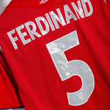 England 2004 Ferdinand Away Kit (L)