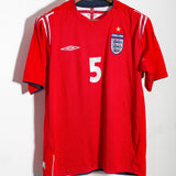 England 2004 Ferdinand Away Kit (L)