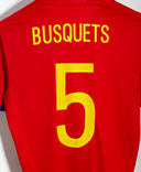 Spain 2016 Busquets Home Kit (M)