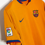 Barcelona 2006-07 Ronaldinho Away Kit (L)