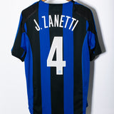 Inter Milan 2004-05 Zanetti Home Kit (L)