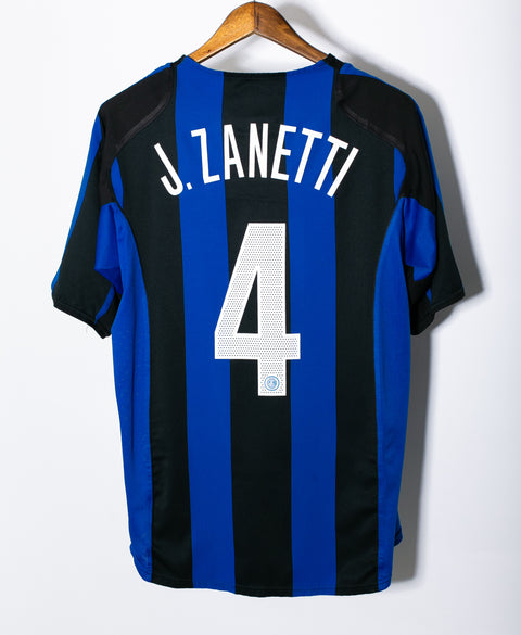 Inter Milan 2004-05 Zanetti Home Kit (L)