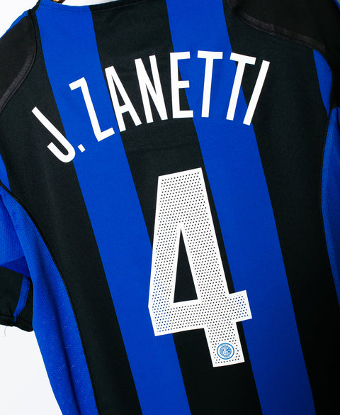 Inter Milan 2004-05 Zanetti Home Kit (L)