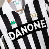 Juventus 1992-94 Long Sleeve Home Kit (S)