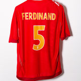 England 2006 Ferdinand Away Kit (L)