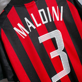 AC Milan 2002-03 Maldini Home Kit (L)