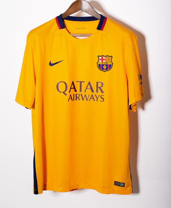 Barcelona 2015-16 Neymar Away Kit (XL)