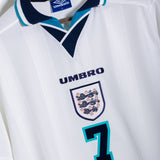England 1996 Beckham Home Kit (XL)
