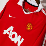 Manchester United 2010-11 Evra Home Kit (L)