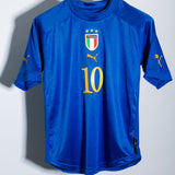 Italy 2004 Totti Home Kit (S)