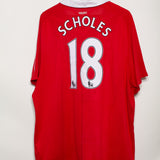 Manchester United 2010-11 Scholes Home Kit (3XL)