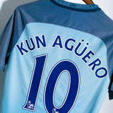 Manchester City 2016-17 Aguero Home Kit (S)