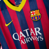 Barcelona 2013-14 Messi Home Kit (L)