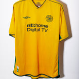 Celtic 2002-03 Larsson Away Kit (XL)