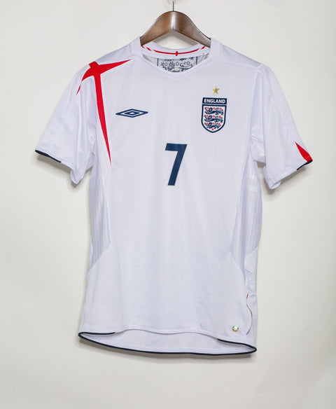 England 2006 Beckham Home Kit (M)