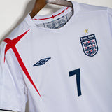 England 2006 Beckham Home Kit (M)