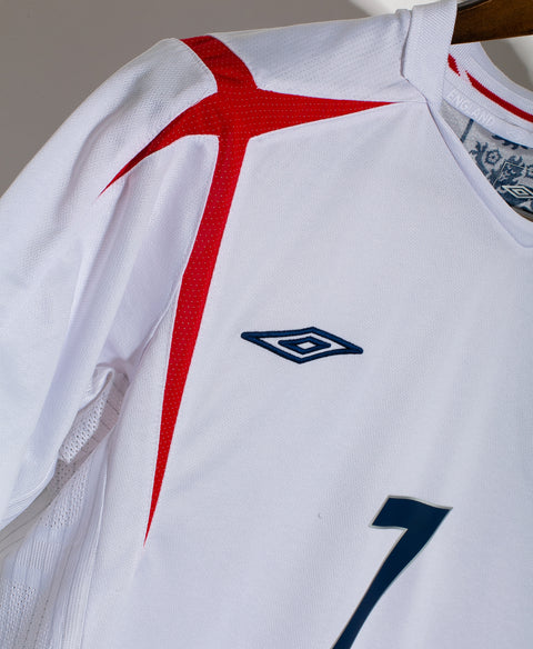 England 2006 Beckham Home Kit (M)