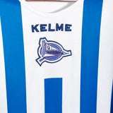 Deportivo Alaves 2007-08 Edu Alonso Home Kit (L)