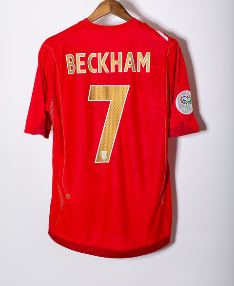 England 2006 Beckham Away Kit (L)