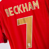 England 2006 Beckham Away Kit (L)