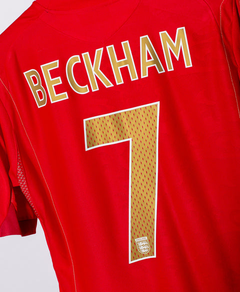 England 2006 Beckham Away Kit (L)