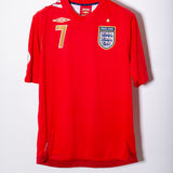 England 2006 Beckham Away Kit (L)