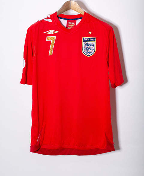 England 2006 Beckham Away Kit (L)