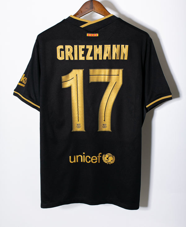 Barcelona 2020-21 Griezmann Away Kit (2XL)