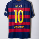 Barcelona 2015-16 Messi Home Kit (L)
