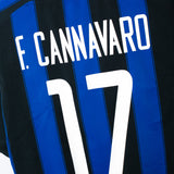 Inter Milan 2003-04 F. Cannavaro Home Kit (L)
