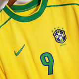 Brazil 1998 Ronaldo Home Kit (M)