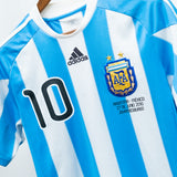 Argentina 2010 Messi Home Kit (S)