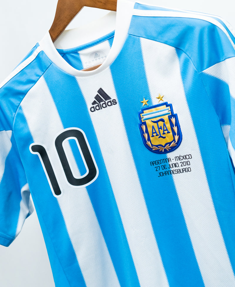 Argentina 2010 Messi Home Kit (S)