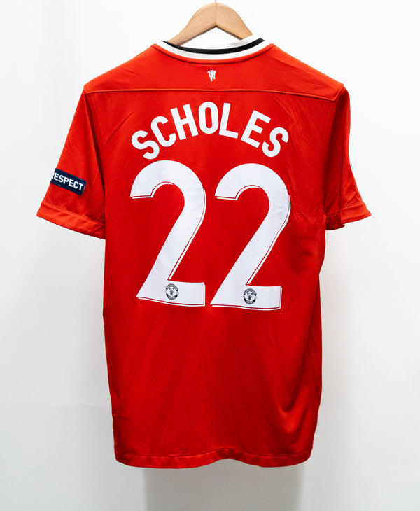 Manchester United 2011-12 Scholes Home Kit (M)