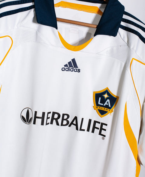 LA Galaxy 2007 Beckham Home Kit (2XL)