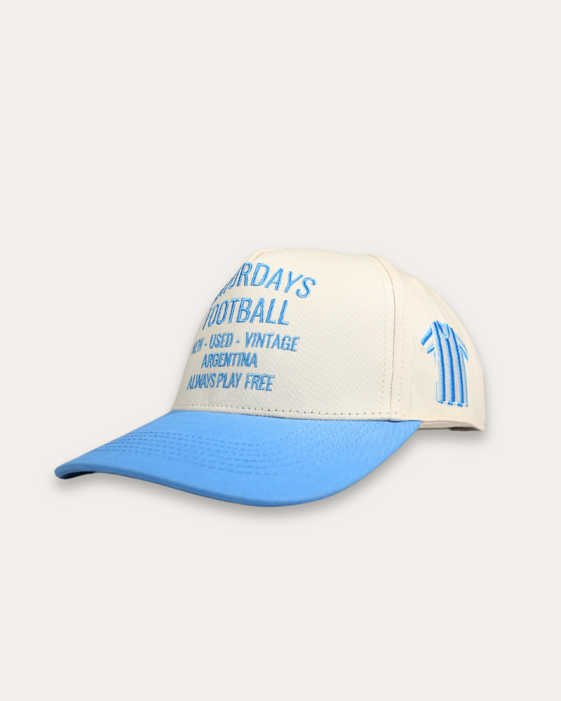 Saturdays Football Argentina 5 Panel Cap