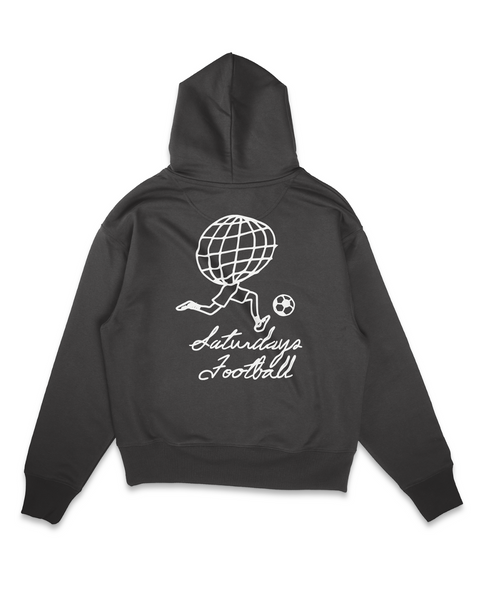 Worldwide Hoodie - Faded Black