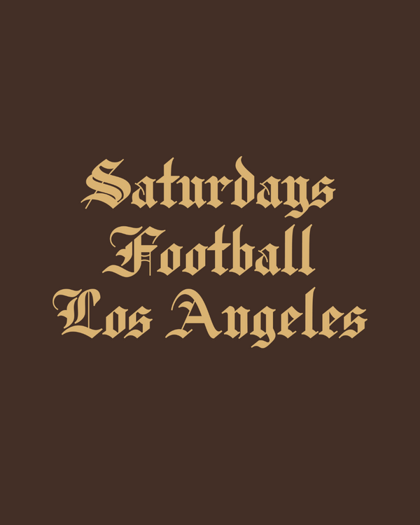 Saturdays Football Los Angeles Hoodie